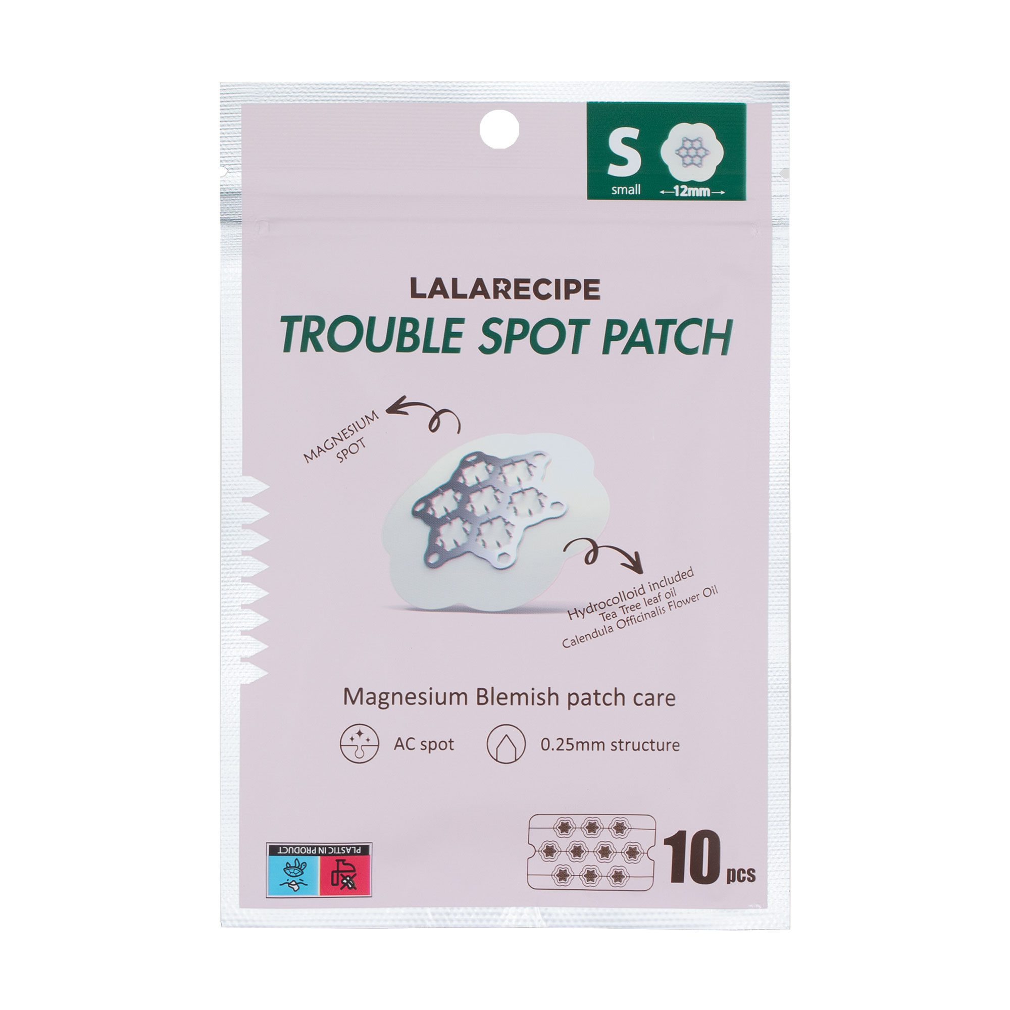 Гідроколоїдні патчі від прищів Lalarecipe Trouble Spot Patch S, 10 шт